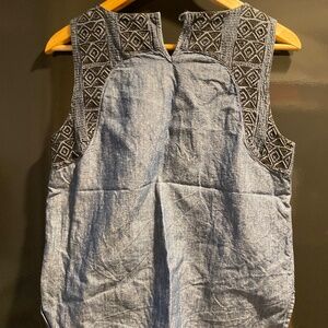 Medium Madewell Denim embellished tank